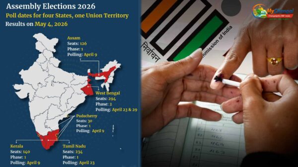 5 மாநில தேர்தல் முடிவுகள்: மே 4 காலை 8 மணி முதல் வாக்கு எண்ணிக்கை!