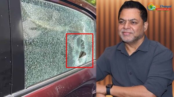 "தறுதலைகளா… தற்குறிகளா?" - கார் கண்ணாடி உடைக்கப்பட்டதால் ஜேம்ஸ் வசந்தன் ஆவேசம்!