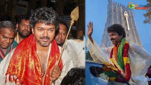 திருச்செந்தூரில் 'தளபதி' தரிசனம்: முருகன் கோயிலில் நடிகர் விஜய் வழிபாடு!