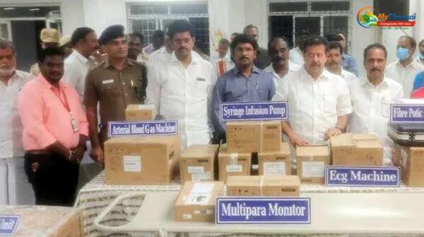 செங்கல்பட்டு அரசு மருத்துவமனைக்கு நவீன கருவிகள் நன்கொடை!