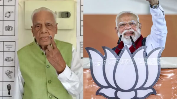 "99 வயதிலும் ஜனநாயகக் கடமை!" – முன்னாள் அமைச்சர் டாக்டர் ஹண்டேவின் செயலுக்குப் பிரதமர் மோடி பாராட்டு!