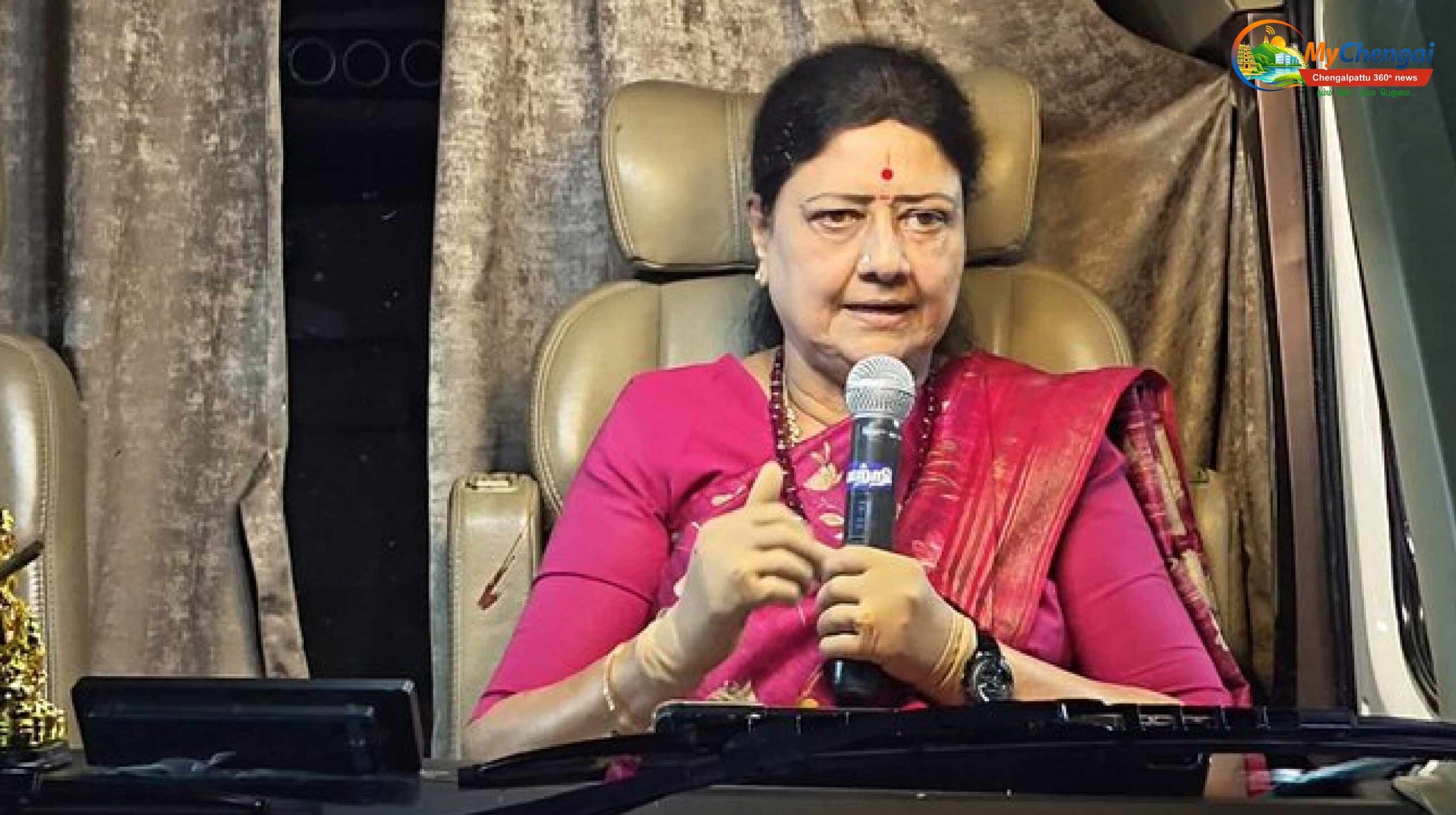 “ஊழல் பணத்தை மீட்டு மக்கள் நலத்திட்டங்கள்”: செங்கல்பட்டில் சசிகலா தேர்தல் பிரச்சாரம்!
