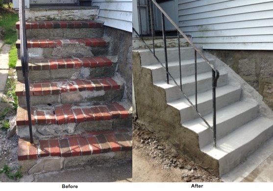 steps