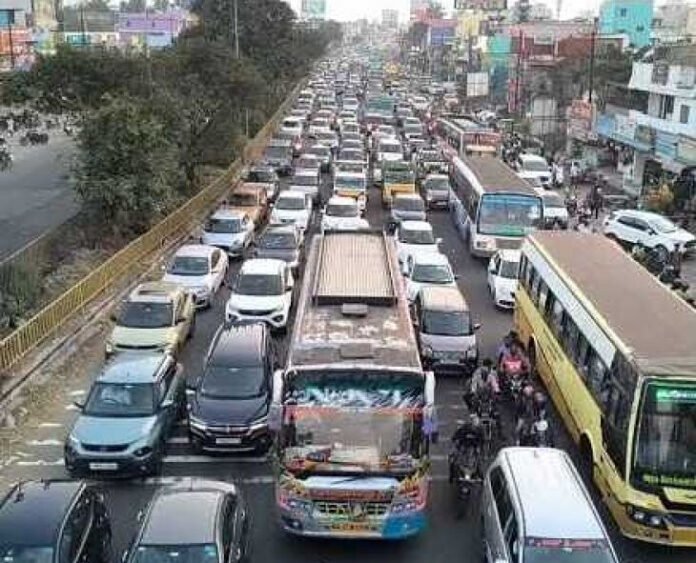 traffic jam