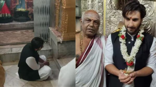 “காந்தாரா” திரைப்பட சர்ச்சை பேச்சு: மைசூரு சாமுண்டீஸ்வரி கோவிலில் மன்னிப்பு கேட்ட நடிகர் ரன்வீர் சிங்!