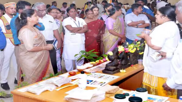செங்கல்பட்டு கலெக்டர் அலுவலக ஊழியர்களுக்கு சிறப்பு மருத்துவ முகாம்..