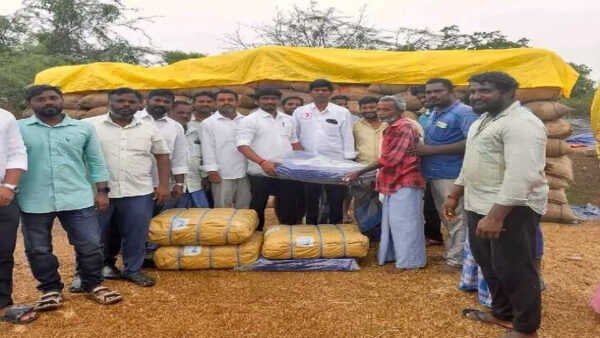 ஒத்திவாக்கம் நெல் கொள்முதல் நிலையத்தில் எம்எல்ஏ ஆய்வு