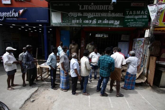 tn-polls-tasmac-liquor-shops-remain-shut-three-days