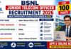 BSNL-ல் 100 ஜூனியர் டெலிகாம் அதிகாரி பணியிடங்கள்; ஜூலை 3-க்குள் விண்ணப்பிக்க அழைப்பு