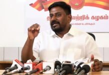 என் பெயரைச் சொல்லி தவெக-வினர் பணம் கேட்டாலும் கொடுக்காதீர் – அமைச்சர் ராஜ்மோகன்