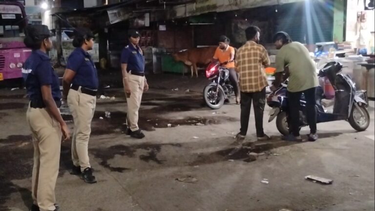 நள்ளிரவிலும் 24 மணி நேர ரோந்து பணி தீவிரம்; சமூக விரோத கும்பல்களுக்கு முற்றுப்புள்ளி!