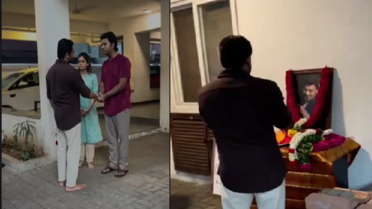 இயக்குநர் பாக்யராஜ் இல்லத்திற்குச் சென்ற சூர்யா: திருவுருவப் படத்திற்கு மாலை அணிவித்து அஞ்சலி!