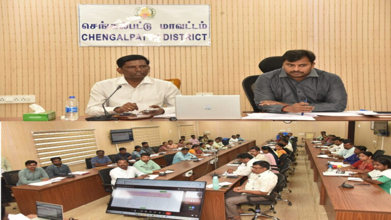செங்கல்பட்டில் சிற்றுண்டி திட்ட ஆய்வு கூட்டம்: செயல்பாடுகள் குறித்து ஆட்சியர் வீரப்பன் ஆலோசனை