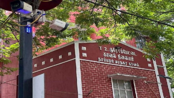 செங்கல்பட்டில் கலவரங்களை தடுக்கும் ஒத்திகை பயிற்சி; காவல்துறையினர் பங்கேற்பு
