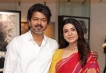 கொடிகட்டிப் பறந்த சினிமாவை உதறிவிட்டு அரசியலுக்கு வந்த விஜய்: முதலமைச்சரின் துணிச்சலைப் பாராட்டிய நடிகை சமந்தா!