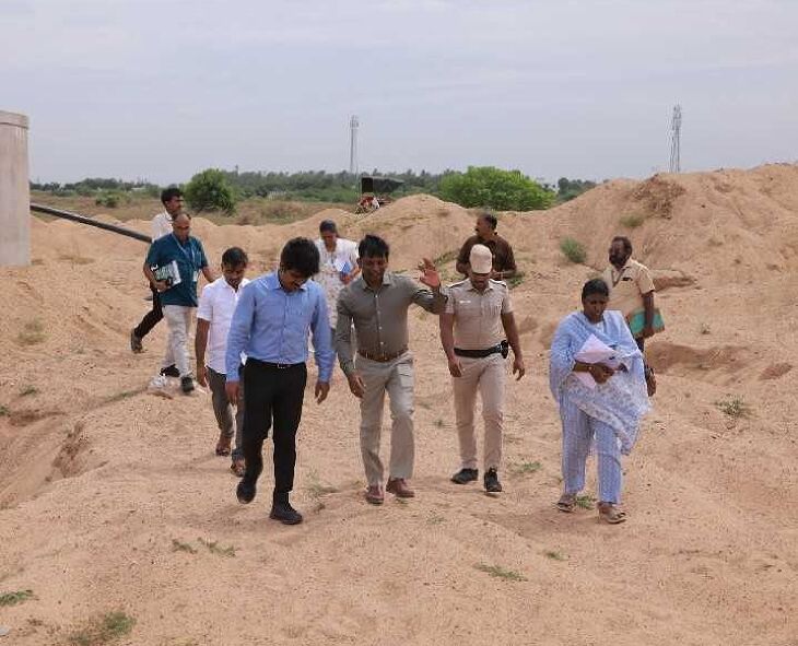 தாம்பரத்தில் அதிகாரிகளுக்கு கலெக்டர் கடும் எச்சரிக்கை