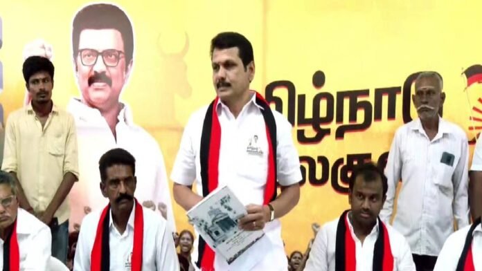senthil balaji dmk
