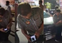 குடிபோதையில் கார் ஓட்டி விபத்து ஏற்படுத்திய தவெக நிர்வாகி