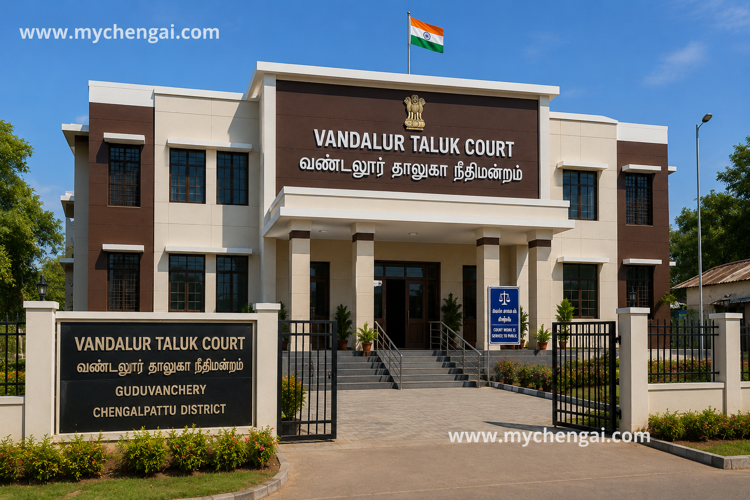 கூடுவாஞ்சேரியில் புதிய தாலுகா நீதிமன்றம் - பணி தொடக்கம்
