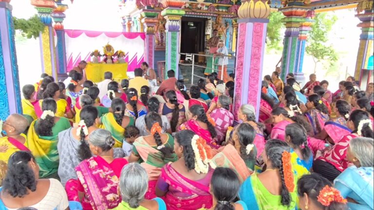 "வருண பகவானே மனமிரங்கு!" - செங்கல்பட்டில் மழை வேண்டி மகளிர் குழுவினர் சிறப்பு யாகம்!