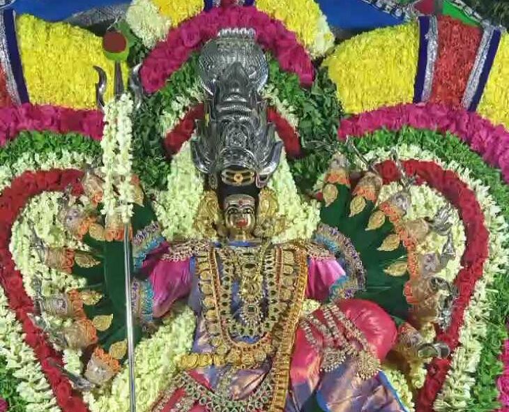 அனுமந்தையில் நாகாத்தம்மன் தீமிதி திருவிழா கோலாகலம்