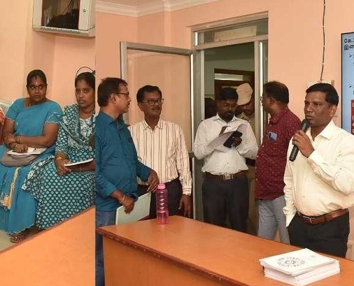 100% மக்கள் தொகை கணக்கெடுக்க கலெக்டர் அறிவுரை