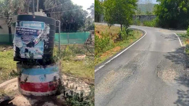 செங்கல்பட்டில் சாலை சேதம், குடிநீர் தட்டுப்பாடு:  மக்கள் வேதனை