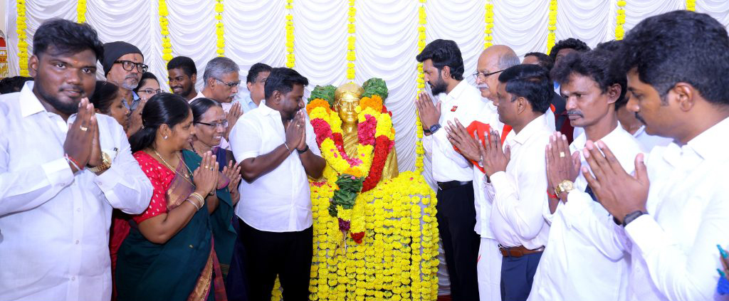 மறைமலை அடிகளாருக்கு அமைச்சர்கள் மரியாதை