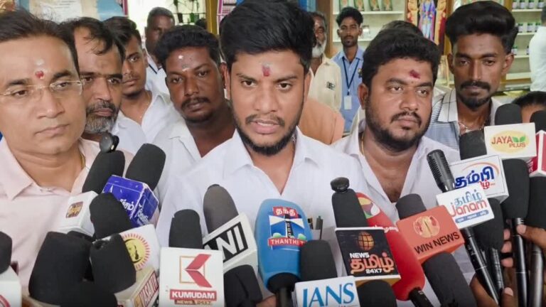 பழனி கோயில் நிலங்களை யாருக்கும் தர மாட்டோம்:  அமைச்சர் ரமேஷ் திட்டவட்டம்!