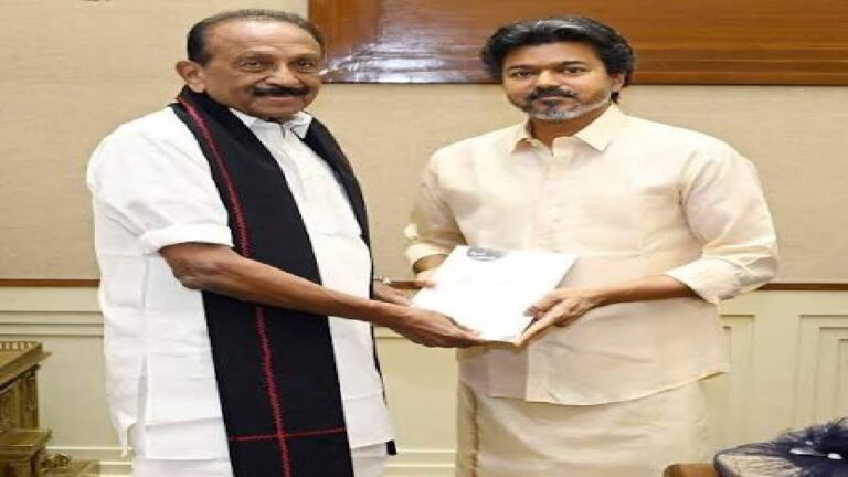 முதல்வர் விஜய் டில்லி பயணம்.. வைகோ புத்தக வெளியீட்டு விழாவில் பங்கேற்பு..!