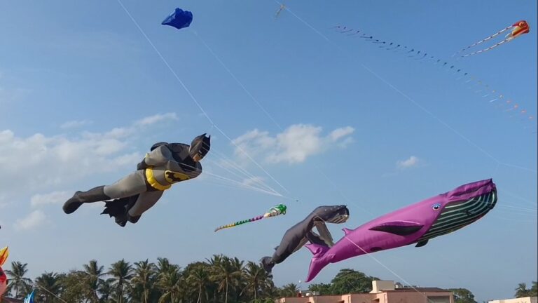 மாமல்லபுரத்தில் சர்வதேச காற்றாடி திருவிழா தொடக்கம்