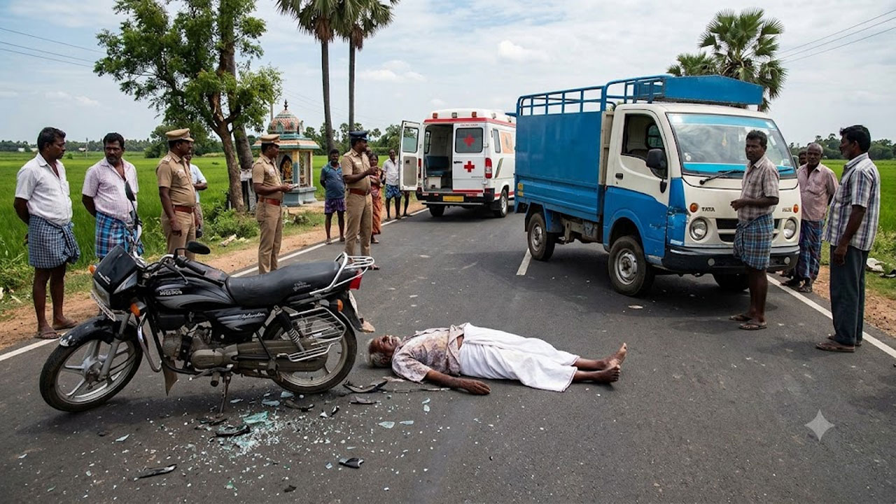செங்கல்பட்டில் சாலை விபத்து: முதியவர் உயிரிழப்பு