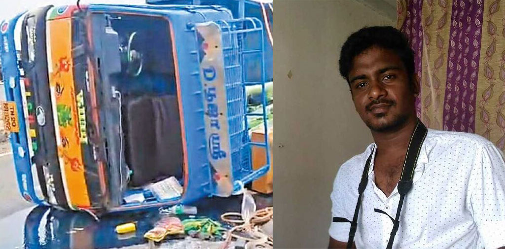 ஓ.எம்.ஆர்., தாம்பரத்தில் விபத்துகள்: ஒருவர் பலி, போக்குவரத்து பாதிப்பு