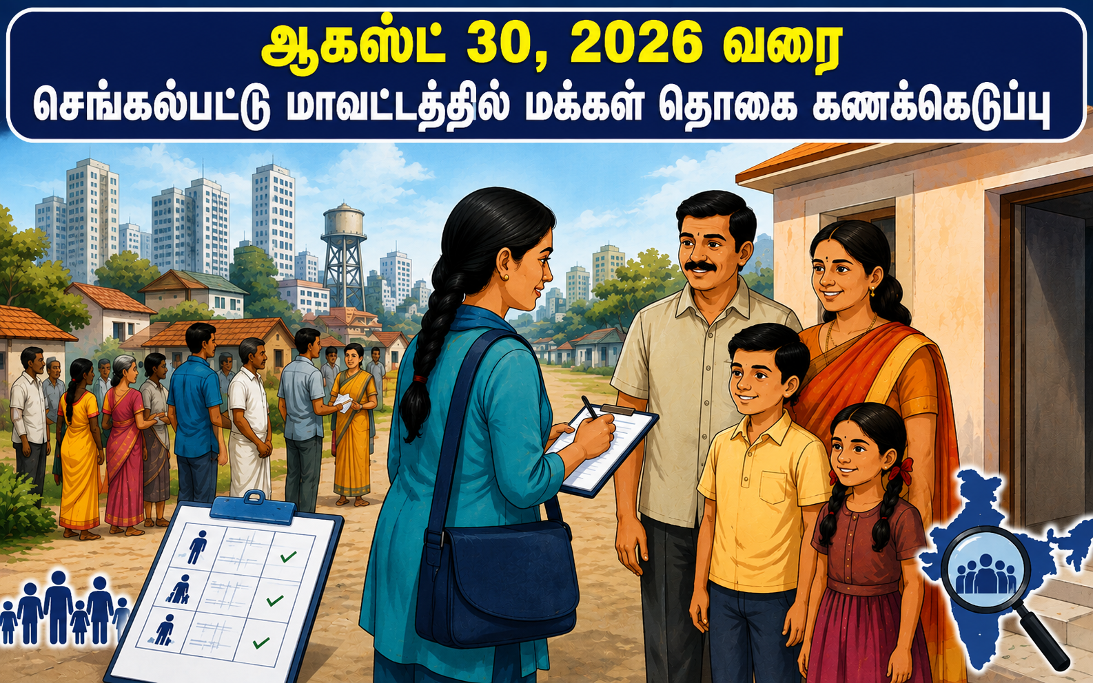 மக்கள் தொகை கணக்கெடுப்பு: ஒத்துழைப்பு வழங்க மக்களுக்கு அழைப்பு