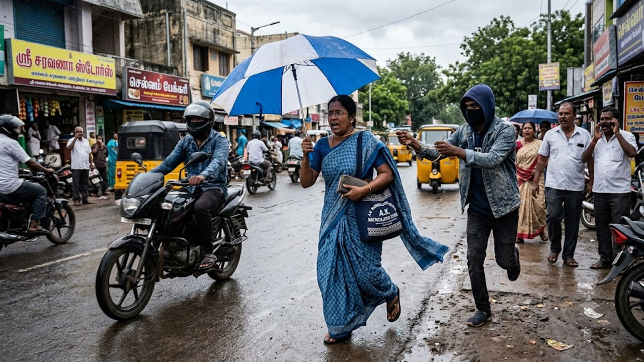 வண்டலூரில் மக்கள் பணி செய்த ஆசிரியைக்கு நேர்ந்த சோகம்