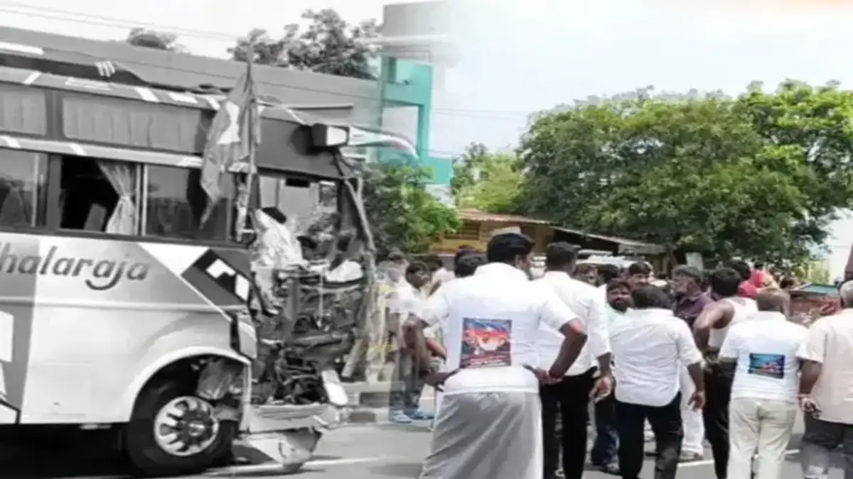 அச்சிறுப்பாக்கம் தேசிய நெடுஞ்சாலையில் தொடர் விபத்து: விசிகவினர் 12 பேர் படுகாயம்!