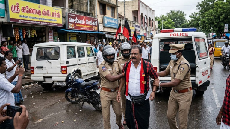செங்கல்பட்டில் வாகனம் நிறுத்தியதில் தகராறு: திமுக நிர்வாகி கைது