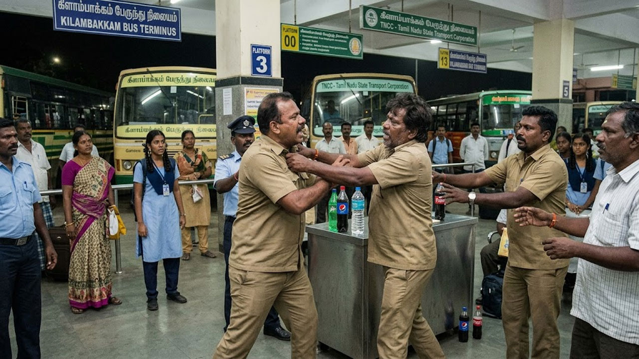 கிளாம்பாக்கம்: போதையில் அரசுப் பேருந்து ஓட்டுநர் கொலை