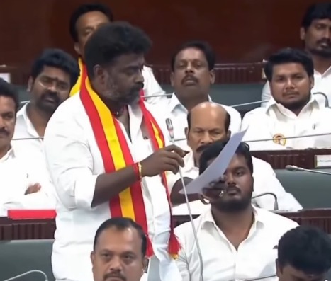 சோழிங்கநல்லூரை தனி மாவட்டமாக அறிவிக்க வேண்டும்: சட்டசபையில் தவெக எம்.எல்.ஏ சரவணன் கோரிக்கை!