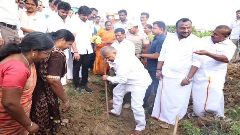 ரூ.500 கோடி மதிப்பீட்டில் நீர்நிலைகள் புனரமைப்பு: தொடங்கி வைத்த அமைச்சர் ஆனந்த்!