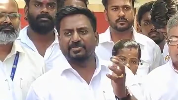 "திமுக ஒதுக்கிய நிதியை விடத் தவெக ஆட்சியில் தான் கூடுதல் செலவு" - அமைச்சர் ராஜ்மோகன்