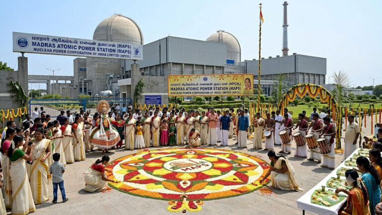 ஓணம்: கல்பாக்கத்தில் கேரள மக்கள்  உற்சாக கொண்டாட்டம்