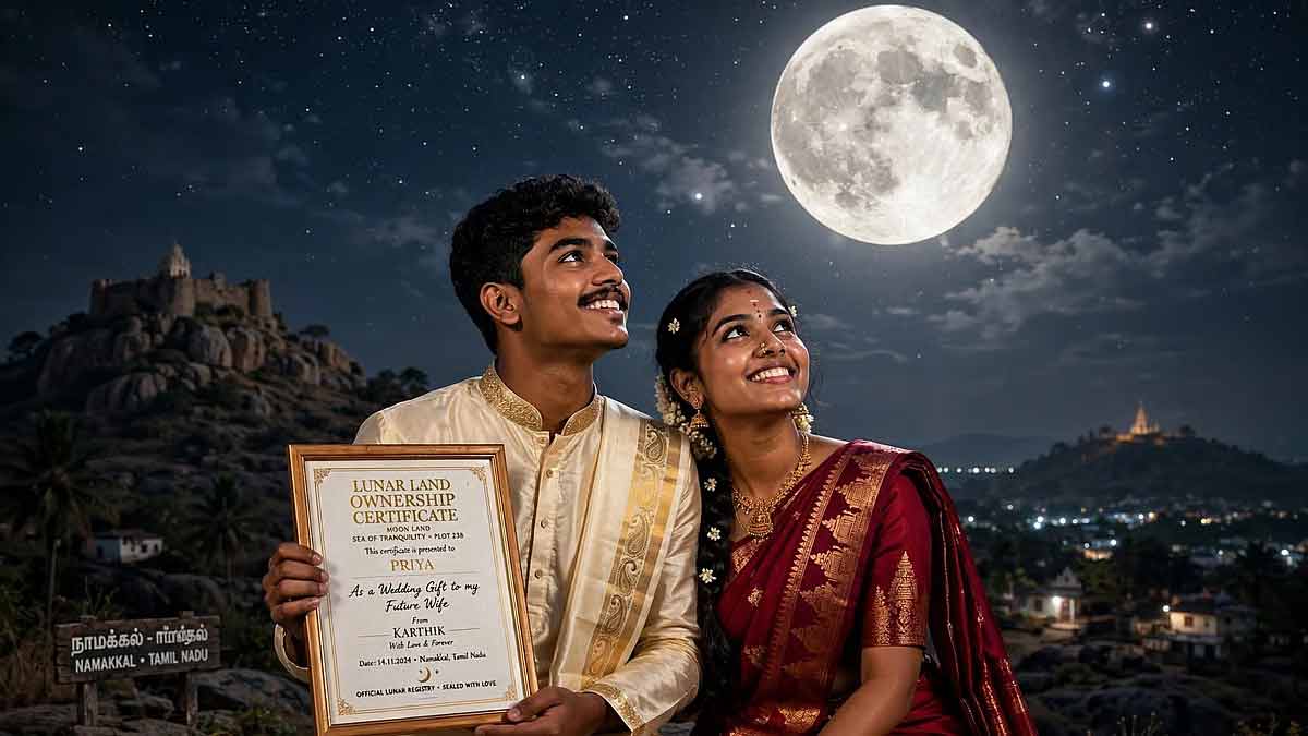 நிலவில் நிலம் வாங்க முடியுமா? விஞ்ஞானி விளக்கம்!