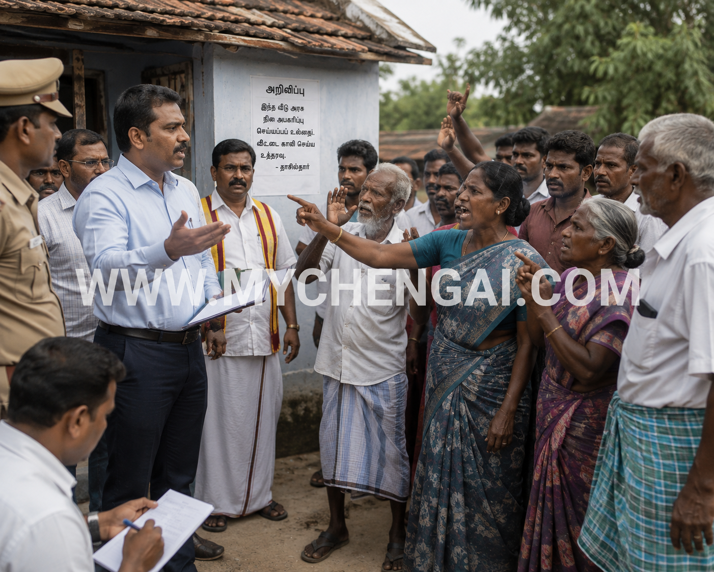 20 வருஷம் வாழ்ந்த வீட்ட எப்படி சார் காலி செய்ய முடியும்?