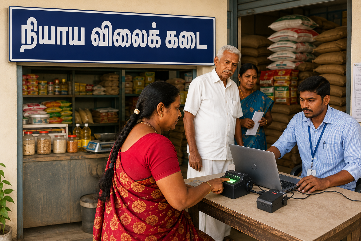செங்கல்பட்டு: நியாய விலை கடைகளில் eKYC முகாம்