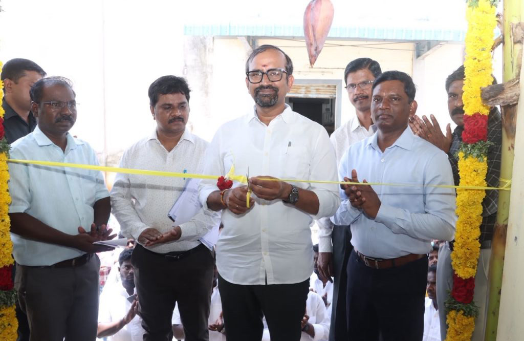 செய்யூரில் ரூ.1.70 கோடியில் உணவு சேமிப்பு கிடங்கு திறப்பு