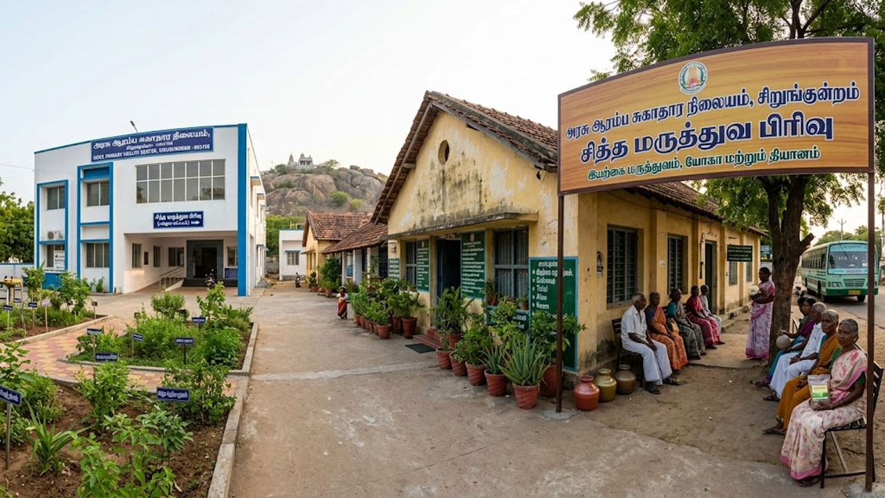 சிறுங்குன்றம்: சித்த மருத்துவ பிரிவை இடமாற்ற மாற்ற கோரிக்கை