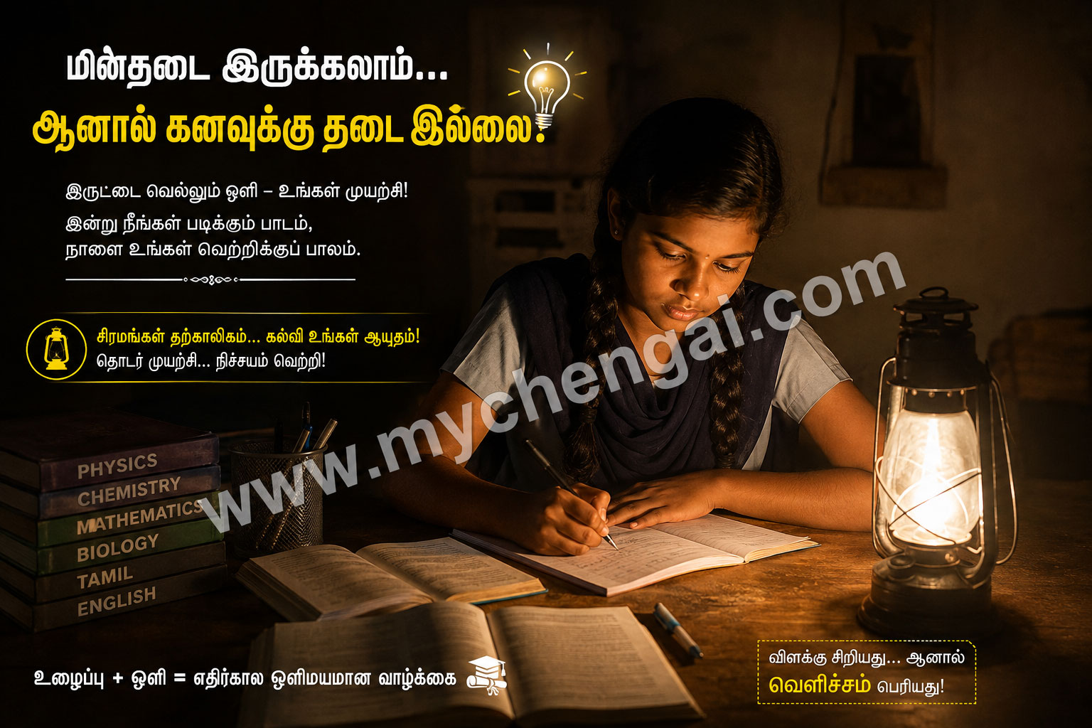 கூவத்தூரில் தொடரும் மின்வெட்டு: நடவடிக்கை எடுக்க கோரிக்கை