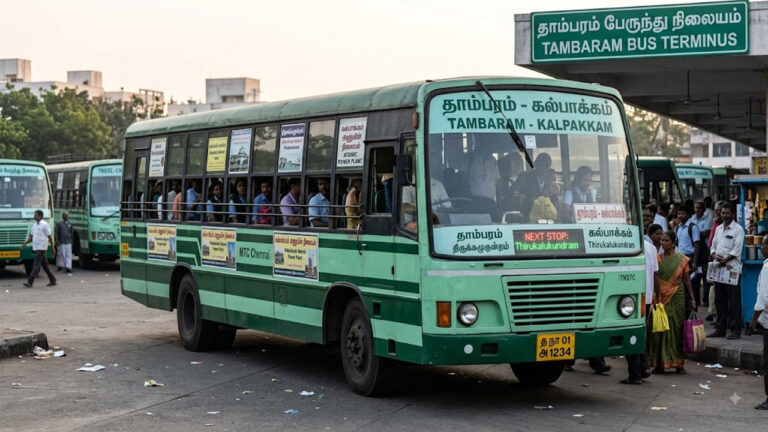கல்பாக்கம் – தாம்பரம் பேருந்து சேவையை மீண்டும் இயக்க கோரிக்கை