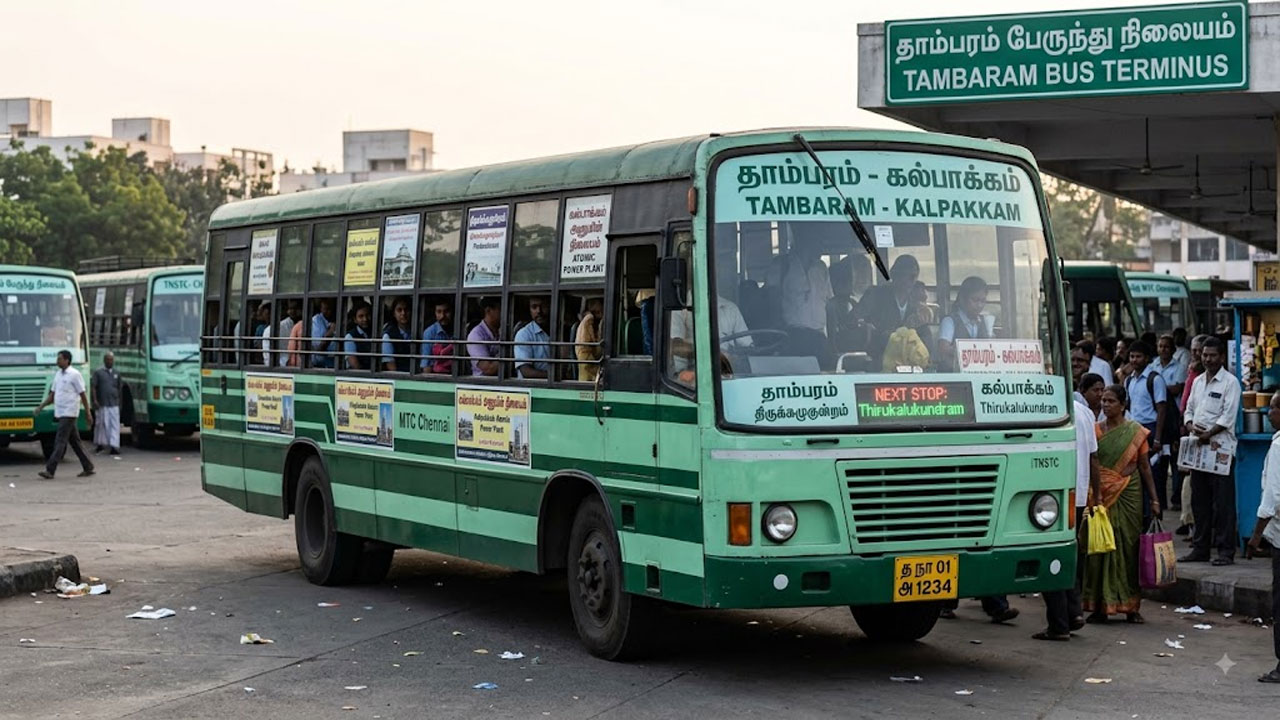 கல்பாக்கம் – தாம்பரம் பேருந்து சேவையை மீண்டும் இயக்க கோரிக்கை